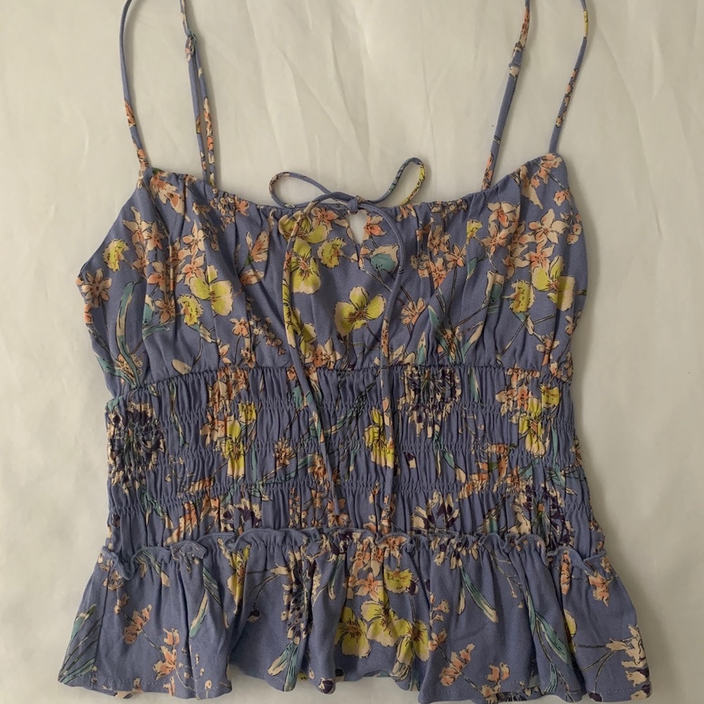 ASTR the Label Fiona Floral Top M